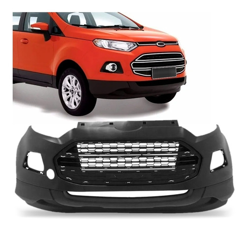 Parachoque Dianteiro Ecosport 2013 A 2018 Completo Com Grade