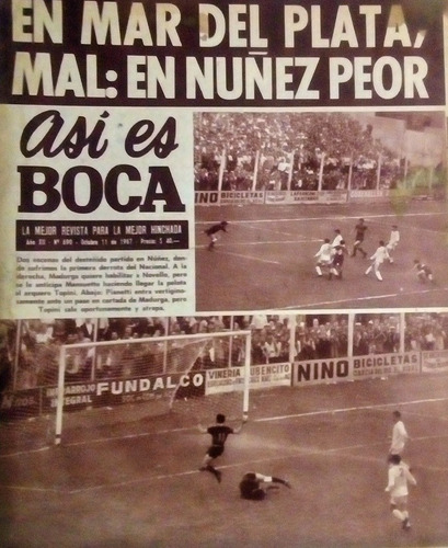 Así Es Boca 690 Platense 1 Boca 0,campeonato Nacional 1967