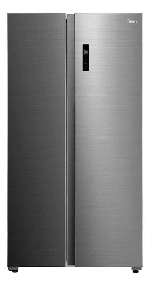 Geladeira Side By Side 511l Inverter Cor Inox Conectada Mide Cor Prateado
