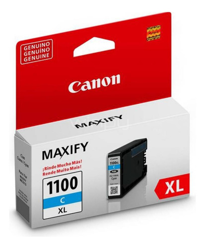 Cartucho De Tinta Canon Pgi-1100xl 12 Ml Cyan