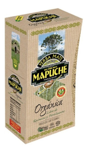 Yerba Mate Mapuche Orgánica 400g (hierba Mate) - Anahi