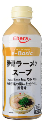 Base Para Sopa De Tonkotsu Ramen, Ebara, 500 Ml