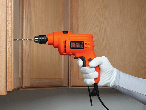 Taladro Percutor De 1/2 550w Black+decker (hd555-b3) Naranja 50 Hz/60 Hz