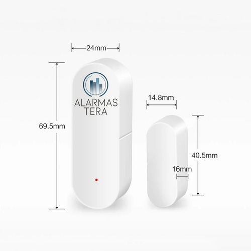 Kit 4 S2 Alarma Casa Sensor Puerta Ventana Wifi Tuyasmart
