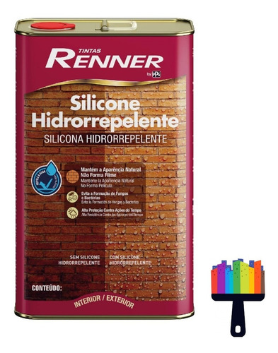 Hidrorepelente Impermeabilizante Renner 18l, Ciudad Pinturas