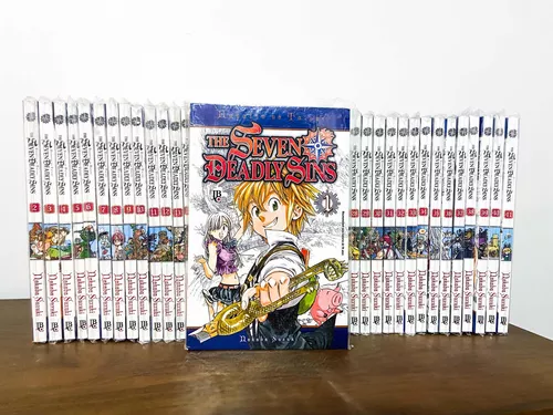 The Seven Deadly Sins (Nanatsu no Taizai) - Mangás JBC - Editora JBC