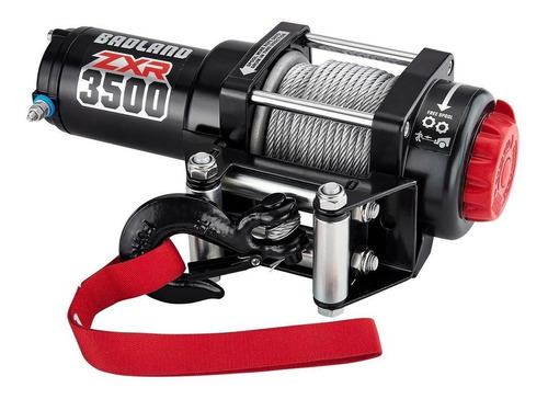 Winch 12 Volt 3500 Lb Reforzado Badland Zxr Freno Automático