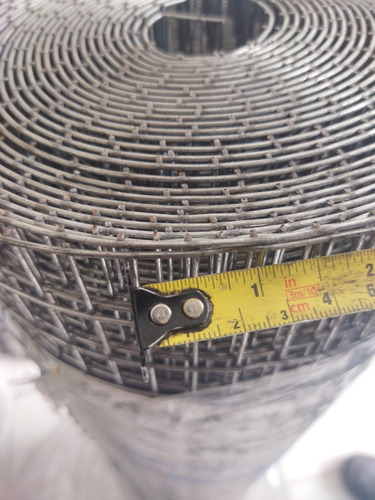 Malla Electrosoldada 1/2 X 1 X 0,91 Mts X 10 Mts Cal 16