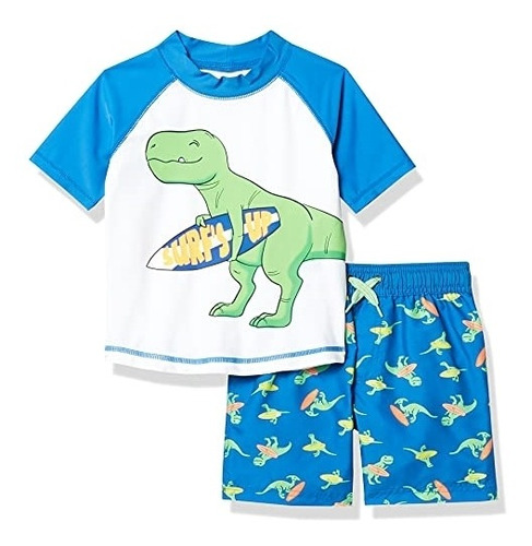 Ropa Para Bebes Traje De Baño Dinosaurios Talla 4t