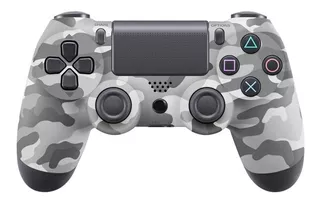Control Compatible Ps4 Playstation 4 Gris Camuflado