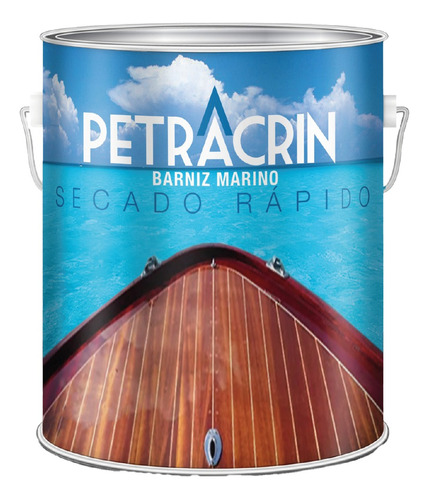 Barniz Brillante Secado Rapido 10 Litros Petracrin Int / Ext