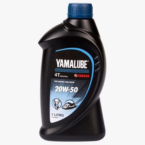 Oleo Yamalube 4t - (20w-50) Mineral - 1l  Yamalube 1 L