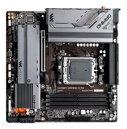 Placa Mãe Gigabyte B650m Gaming X Ax, Amd Am5, M Atx, Ddr5