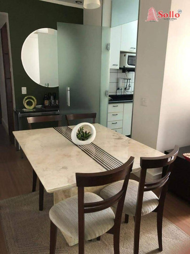 Imagem 5 de 22 de Apartamento Mobiliado Próximo Ao Centro De Guarulhos - Ap0386