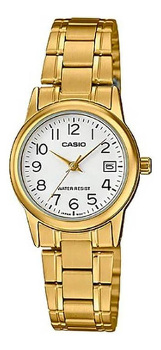 Reloj Mujer Casio Ltp-v002g-7b2u Análogo