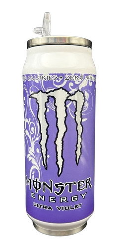 Termo Lata Monster Energy Ultra Violet Personalizado