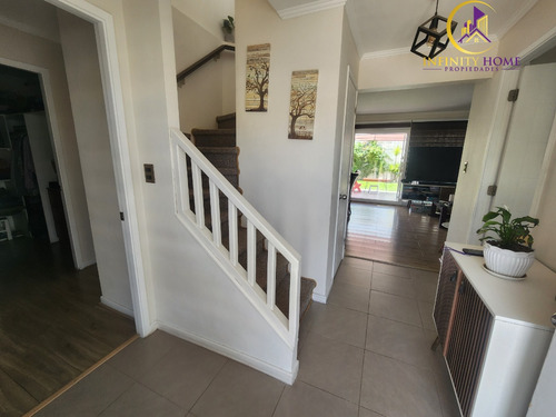 Hermosa Casa Con Piscina En Condominio Ecoterraneo Til Til
