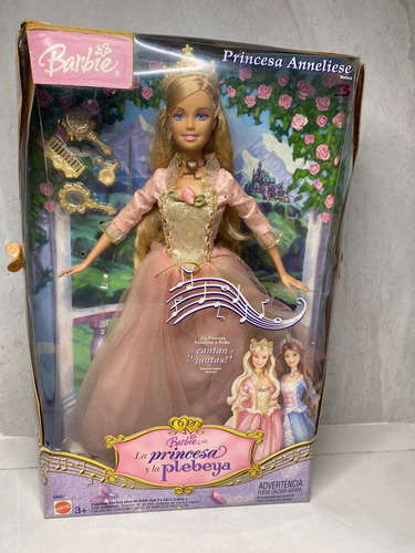 Barbie La Princesa Y La Plebeya Anneliese Canta En Español (Usado)