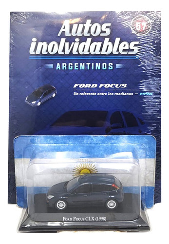 Autos Inolvidables Ford Focus Clx  1998 N 57 + Revista  