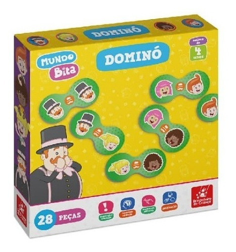 Domino Mundo Bita Brincadeira De Crianca 0552