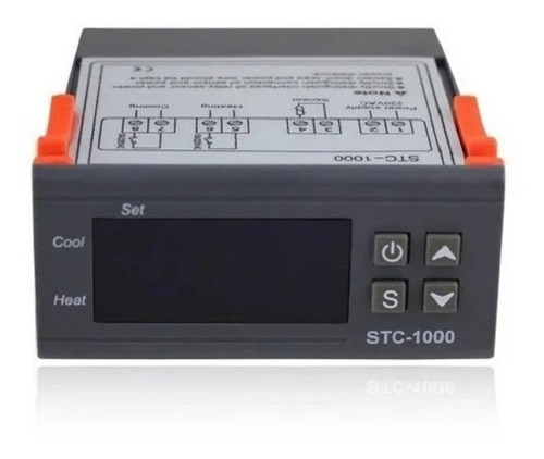 Termostato Controlador Temperatura Digital 110-220v Stc 1000