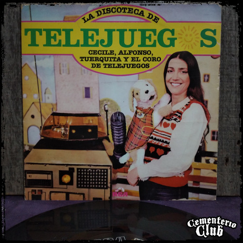 Telejuegos La Discoteca De Telejuegos - Arg 1984 Vinilo Lp
