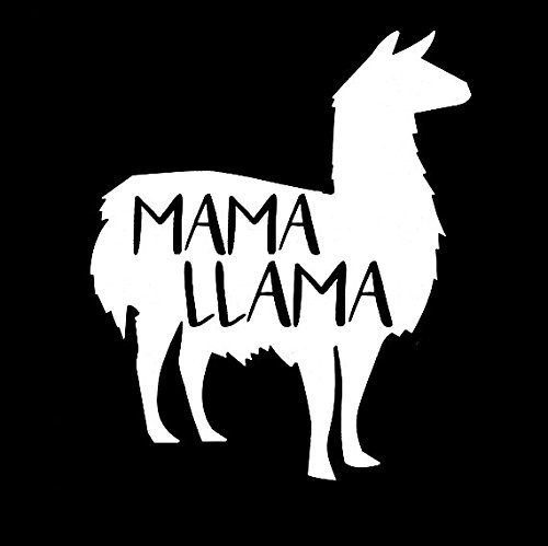 Makarios Llc Mama Llama Pvc Adhesivo Para Coche Camión Furgo