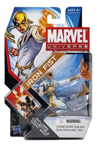 Hasbro - Marvel Universe - 3.75 - Iron Fist Serie 4 No. 6