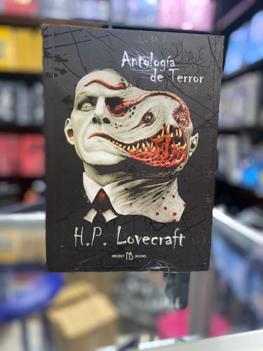 Libro Antología De Terror H.p. Lovecraft + Caja De Separador