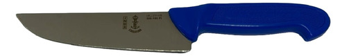 Cuchillo Eskilstuna Carnicero 15cm Acero Inox Sueco Azul.