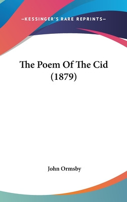 Libro The Poem Of The Cid (1879) - Ormsby, John