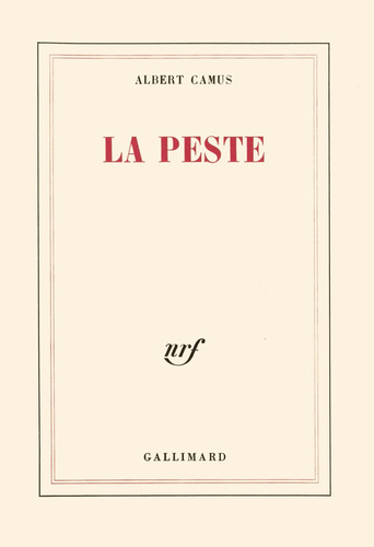 Libro Peste, La -rúst., Francès- De Camus, Albert Gallimard