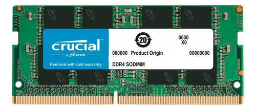 Memória RAM color verde  8GB 1 Crucial CB8GS2666