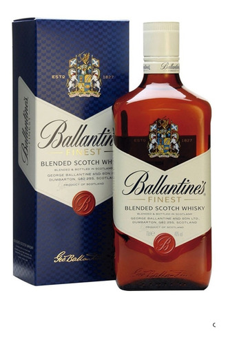 Imagen 1 de 1 de Whisky Ballantines Finest 750ml  100% Original