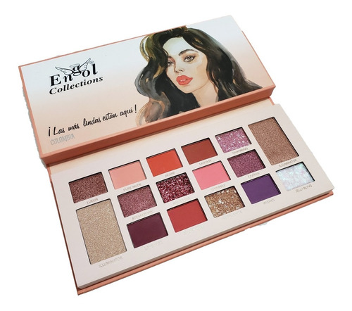 Kit Sombra Engol Original La Vida Es Bella  - Maquillaje 