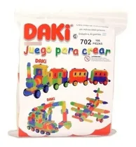 Comprar Daki Bolsa Bloques 108 Piezas Con Ruedas  Vehiculos 
