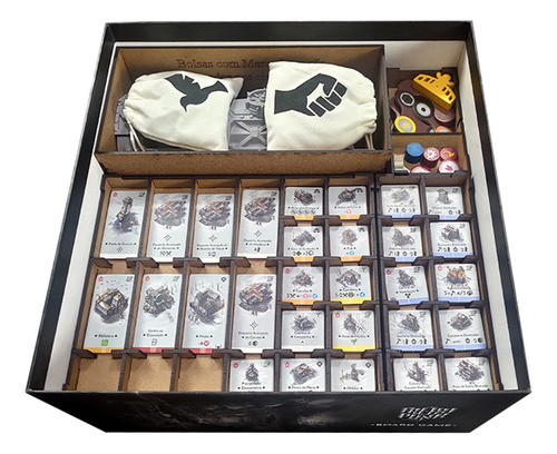 Organizador (insert Mdf) Para Frostpunk: The Board Game