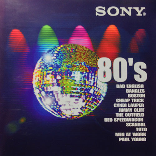 Cd 80's Compilación Bad English, Boston, Cyndi Lauper (Usado)