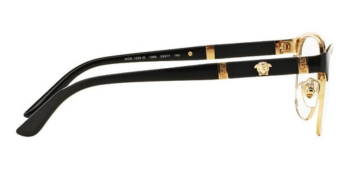 Imagen 4 de 9 de Lentes Versace Ve1233 1366 Black Gold Original Dama Nuevo
