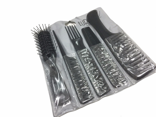 Set De 4 Peines Profesionales Eurostil Peluqueria Estilista