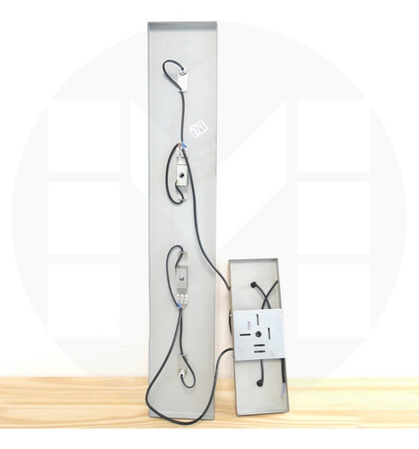 Imagen 2 de 2 de Lampara Colgante 4 Luces Simil Madera Terni E27 Ferrolux
