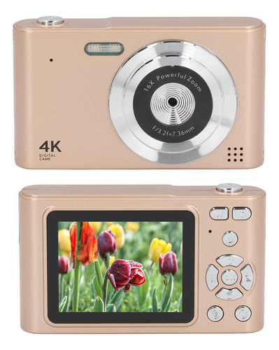 Xinnuo Cámara Digital De Fotografía Hd Vintage 4k 2.4