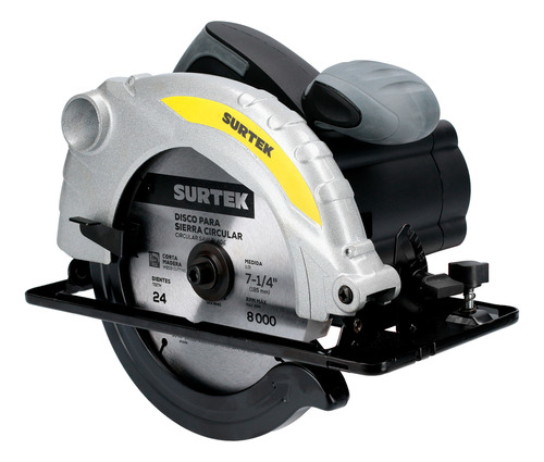 Sierra Circular 7-1/4  1,200 W 120 V, 0 - 4,500 Rpm Surtek