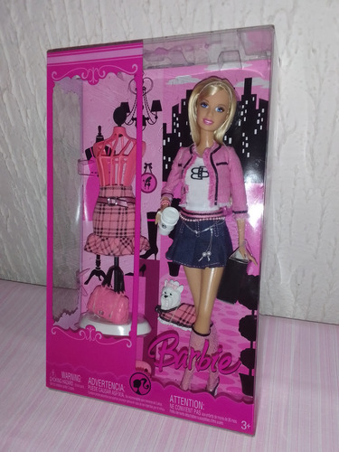 Barbie Color Your World Pink Shopping Pinta Tu Mundo Rosa (Usado)