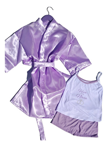 Kit Hija De La Novia Bata+pijama Personalizado