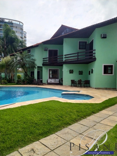 Imagem 17 de 30 de Barra Da Tijuca, Magnifica Casa Duplex, Alto Luxo, 4 Quartos (2 Suites), Escritorio, Parque Aquatico - Ca01025 - 70492601