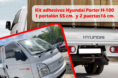 Imagen 1 de 1 de Hyundai Porter H-100, Emblemas, Adhesivos, Stickers