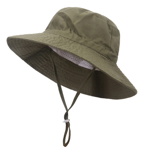 Bonita Gorra De Sol Para Bebé, Color Liso, Con Protección So