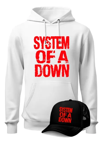 Buzo System Of A Down Saco Capota Unisex Wake Up! + Gorra