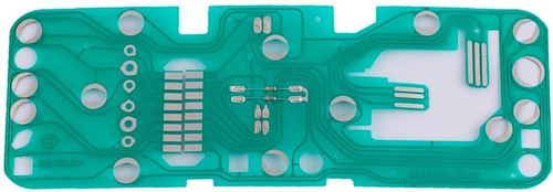  Malha Eletrica Placa Trilha Circuito Impresso Painel Instrumentos Chevy 500 Chevette Sle Dl Marajo Com Relogio Digital